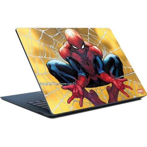 Marvel Spiderman Web Shooting Surface Laptop Skin